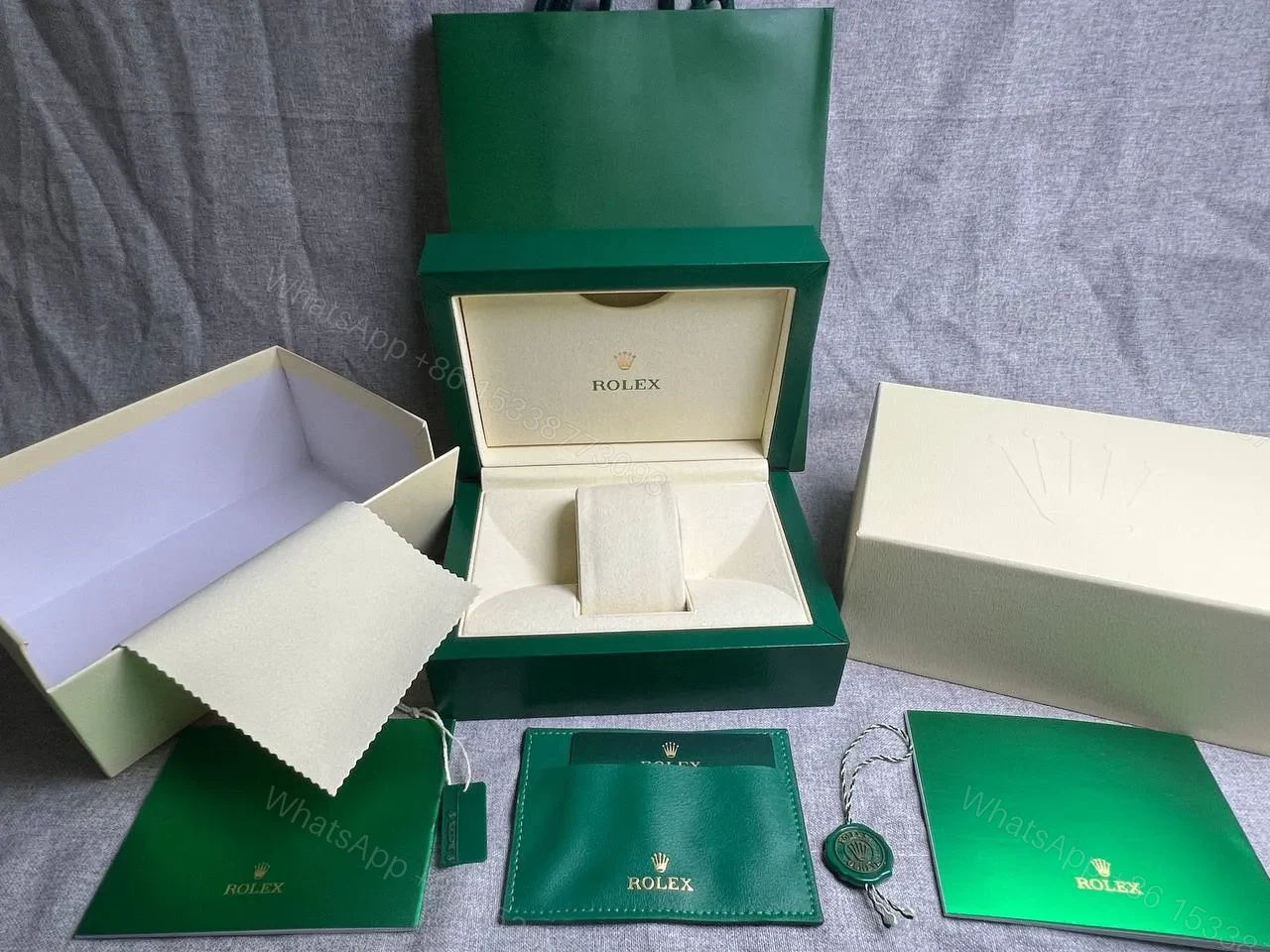 View 2 of Rolex Wooden Box