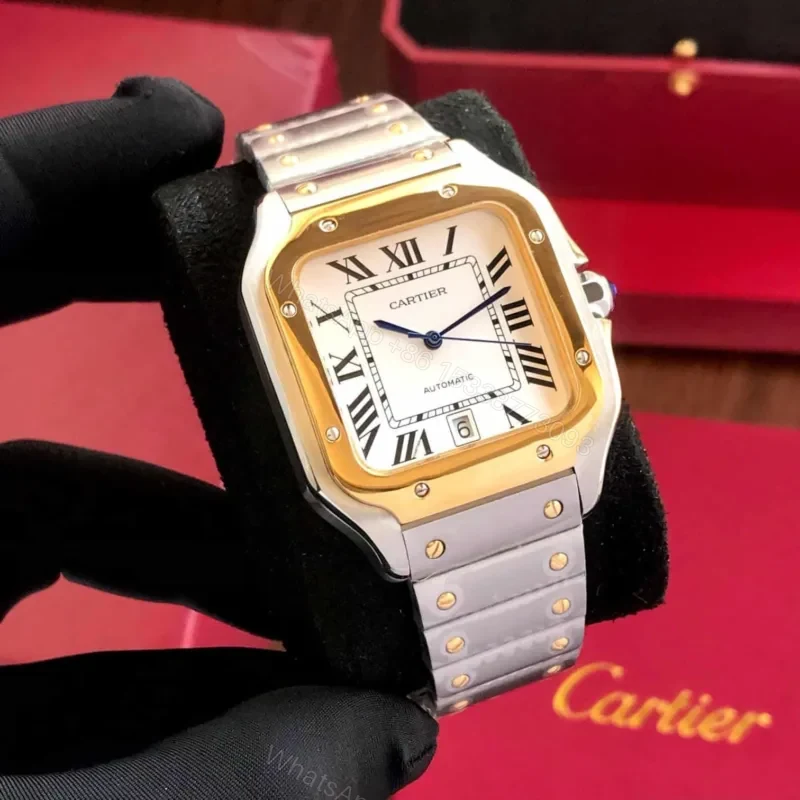 View 2 of Cartier De Santos White Dial 43mm Automatic