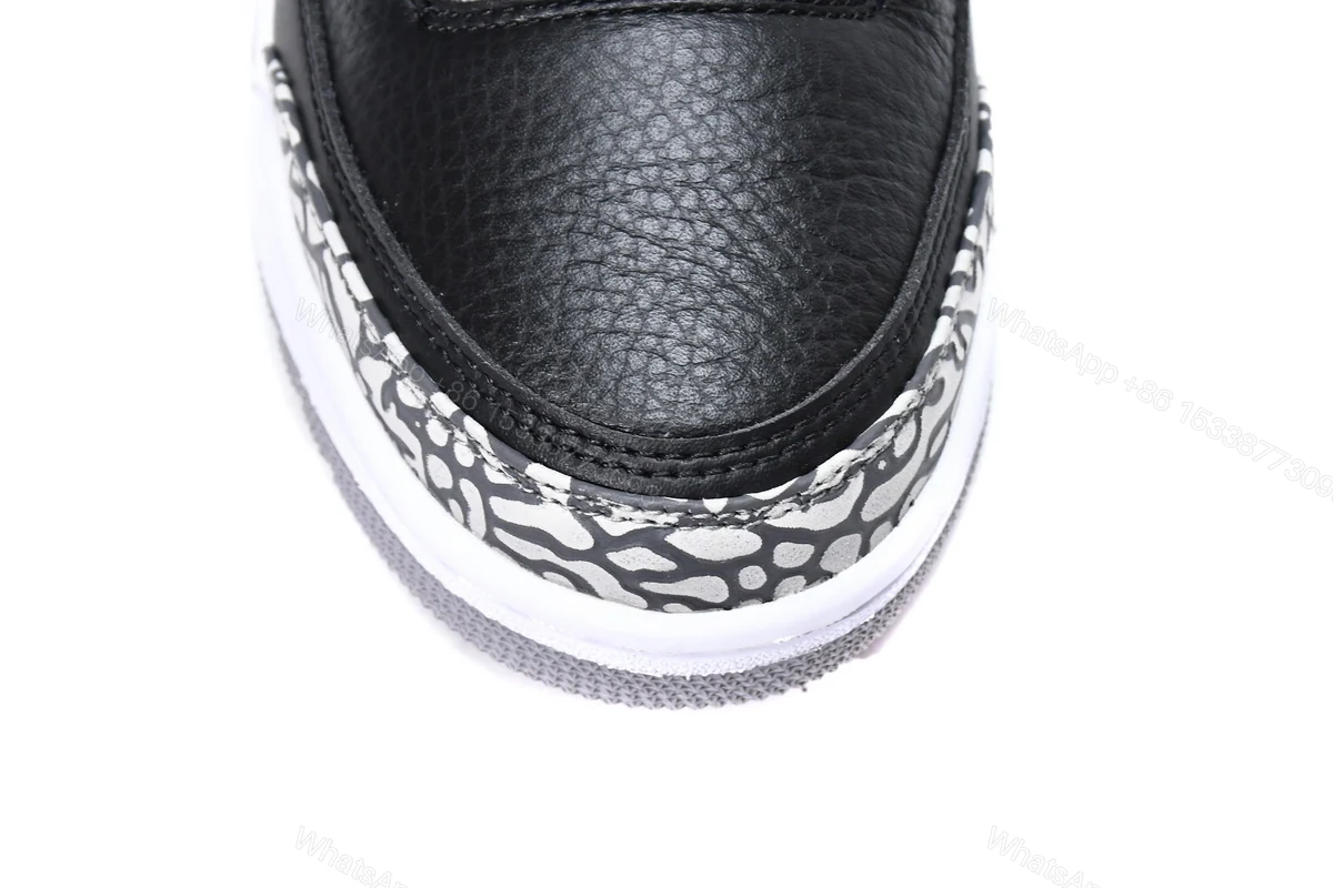 View 6 of A Ma Maniere x Air Jordan 3 Retro SP Black Cement 854262-001