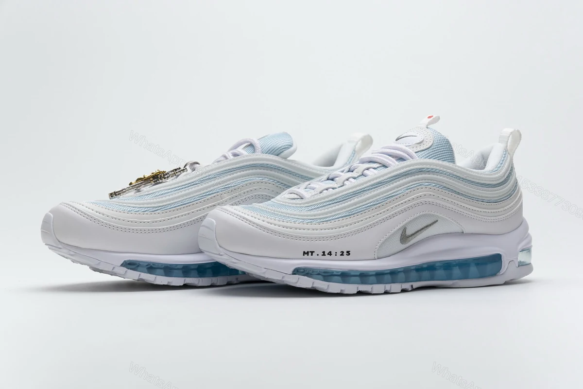 View 6 of JSUS Nike Air Max 97 Mschf X Inri "jesus Shoes" 917647-001