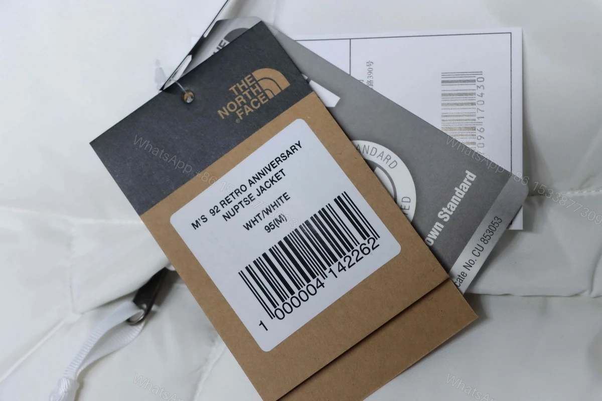 View 6 of TheNorthFace 1992 Armband 30th Anniversary Limited Edition Down Jacket Cloud White
