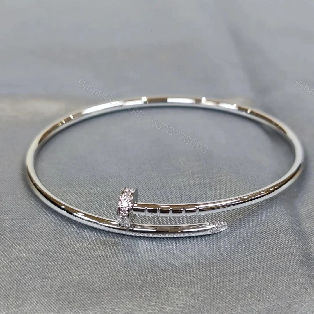 View 6 of Cartier Juste Un Clou Bracelet, Small Model, Diamonds