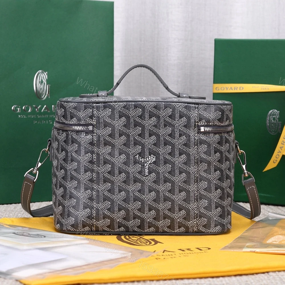 View 2 of 高仿Goyard*Muse系列MUSEVA5單價盒子包灰色免檢版