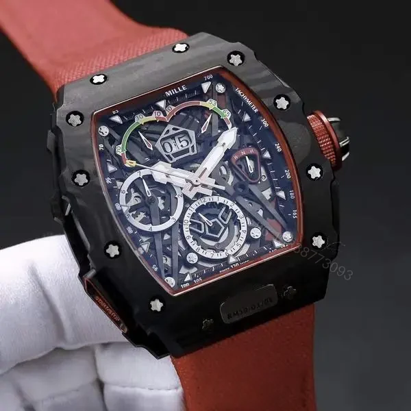 View 2 of Richard Mille Swiss Made Clone RM 50-03 Tourbilon Formula 1 Red