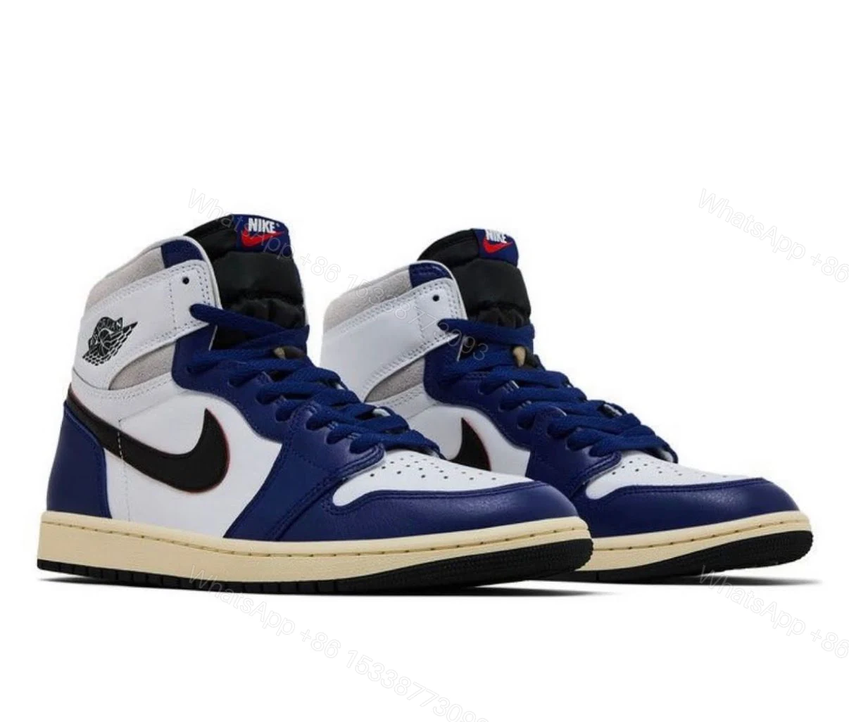 View 2 of First Copy Air Jordans Retro 1 Mid Royal