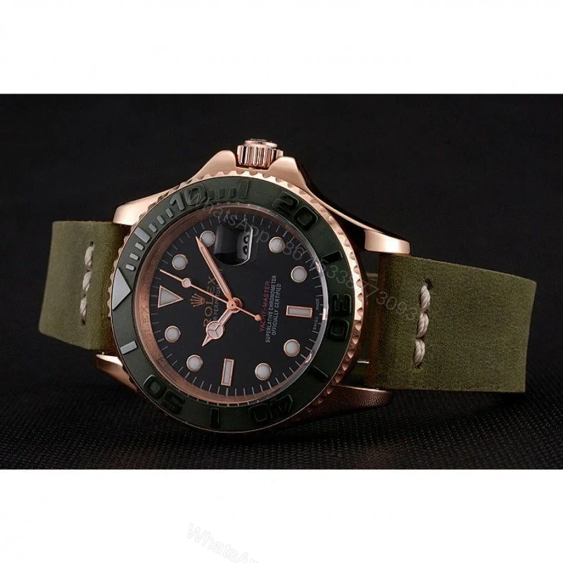View 4 of Replica Rolex Yacht-Master Black Dial 1453862