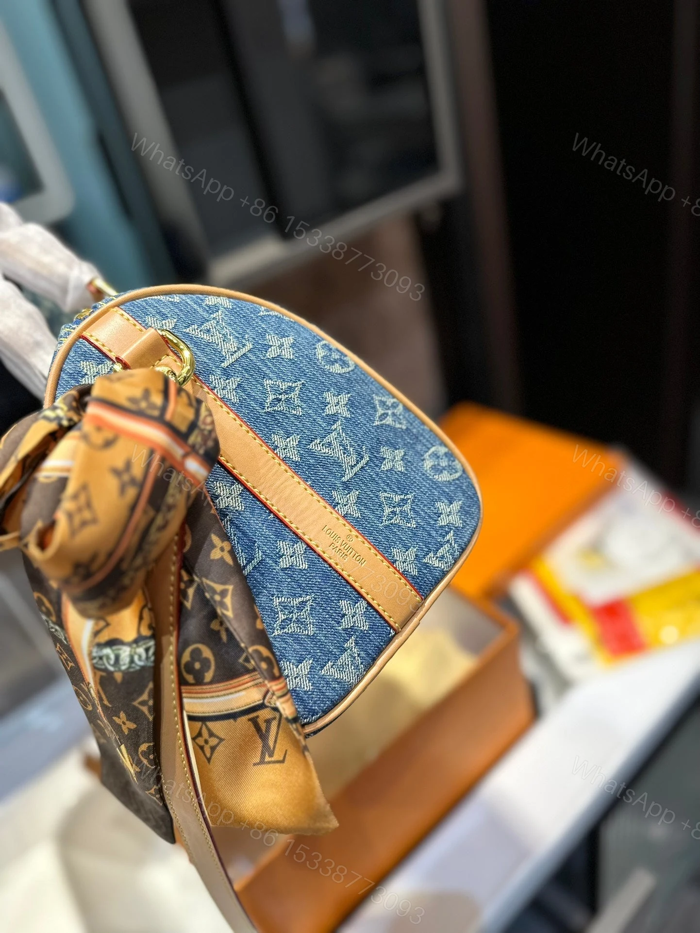View 7 of LV Denim Speedy
