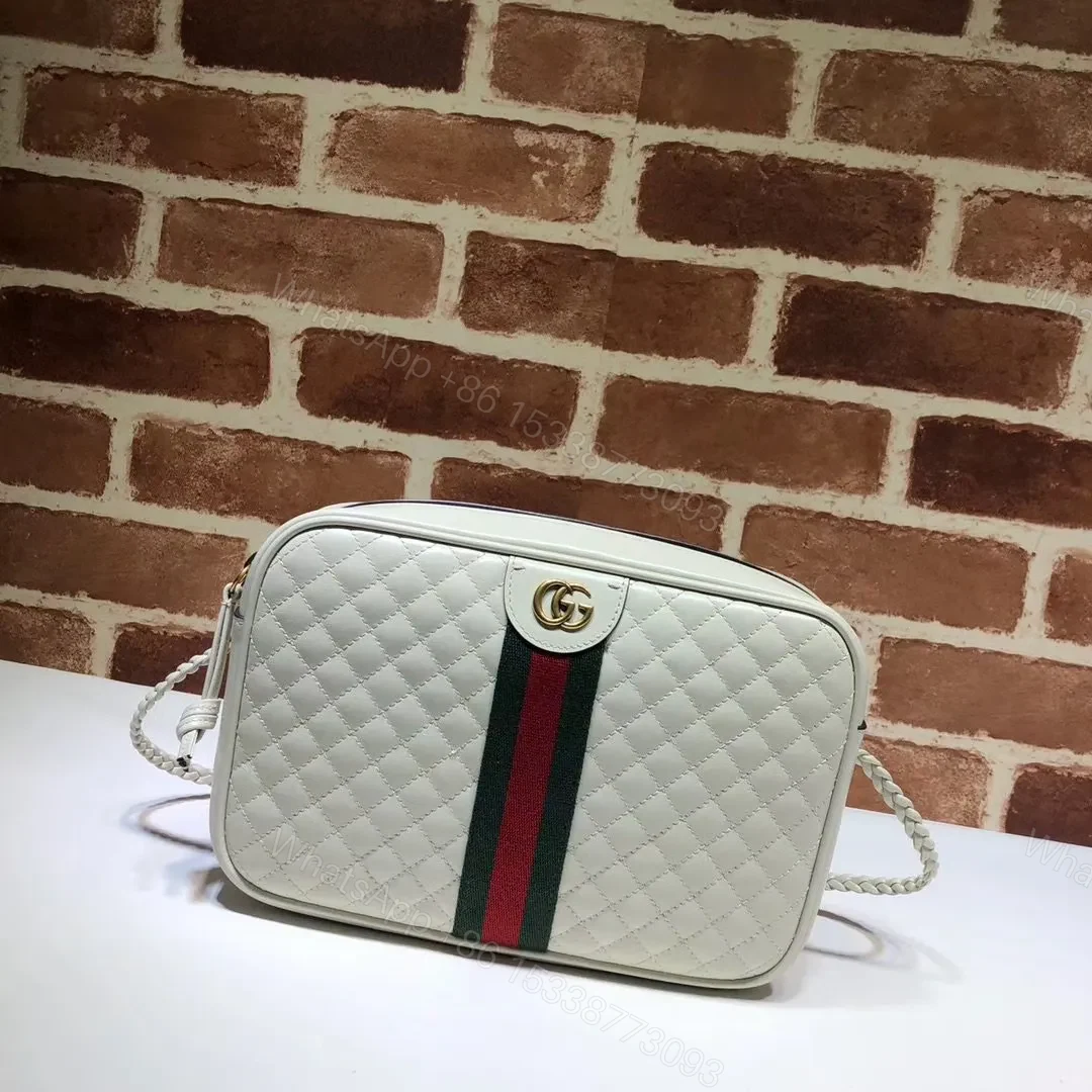 View 2 of Gucci Black Mini Trapuntata Crossbody Bag Leather