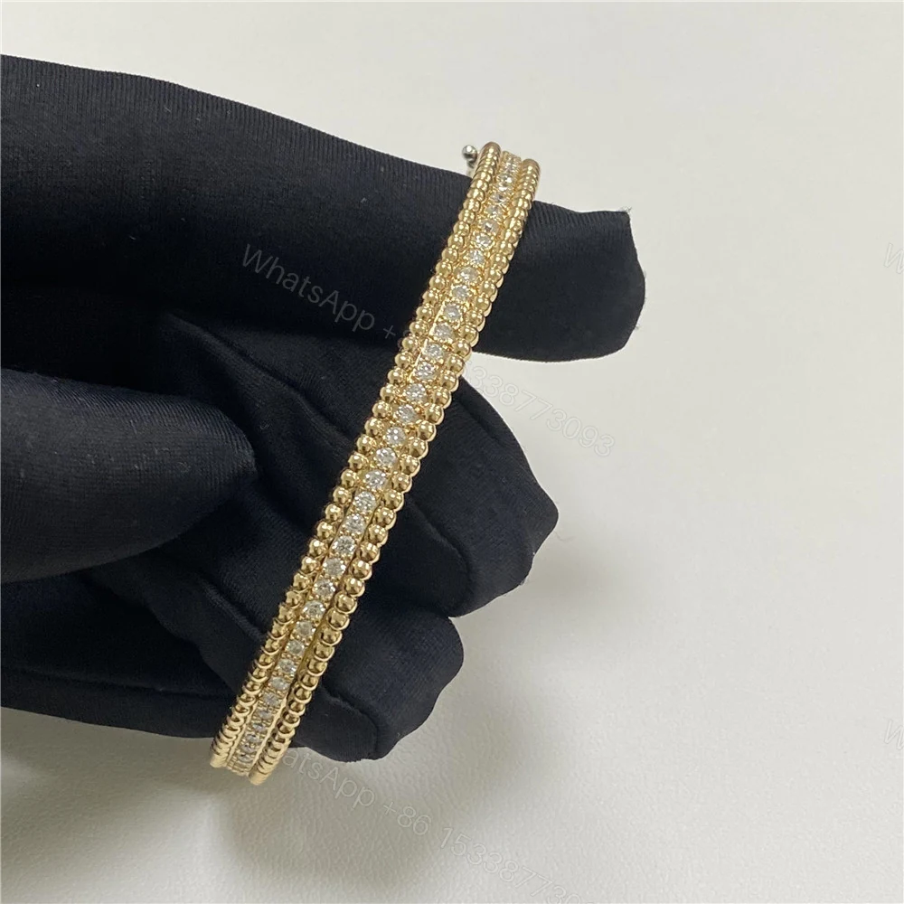 View 5 of Van Cleef & Arpels Perlée Diamond Bracelet 1 Row VCARP27B00