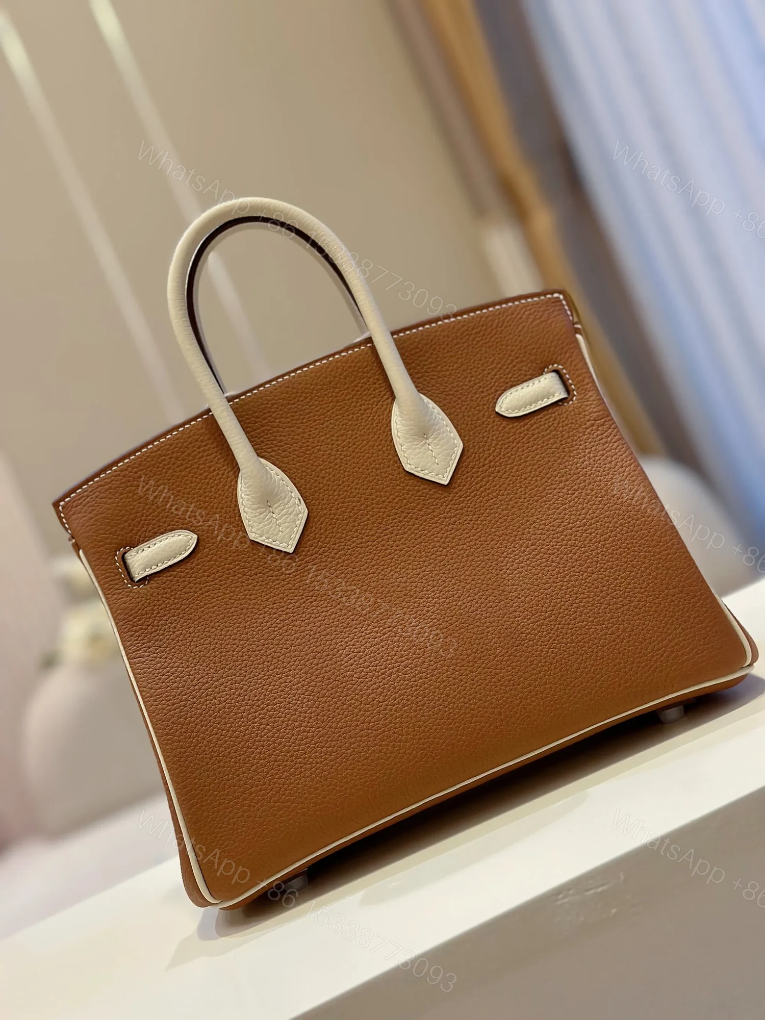 View 4 of HN 30 Brown/Beige Customize Palladium Hardware