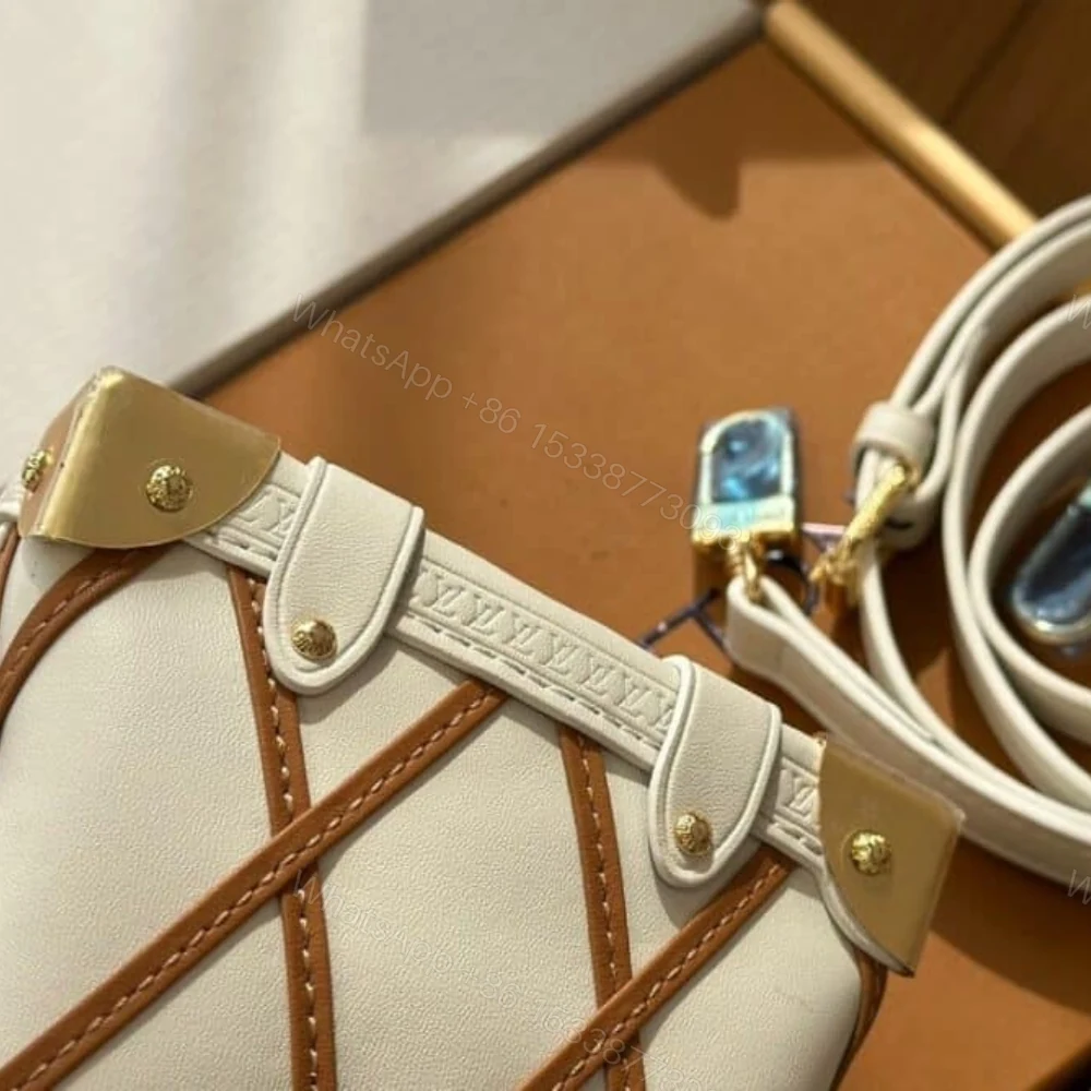 View 5 of Louis Vuitton Side Trunk PM Creme Noisette 18Cm M25216