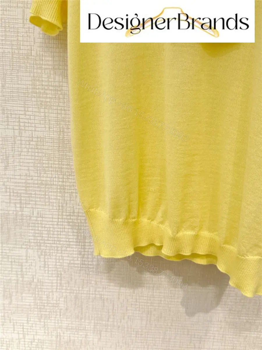 View 3 of Pastel Knit Tee-Dress: Luxurious Everyday Chic, Lightweight