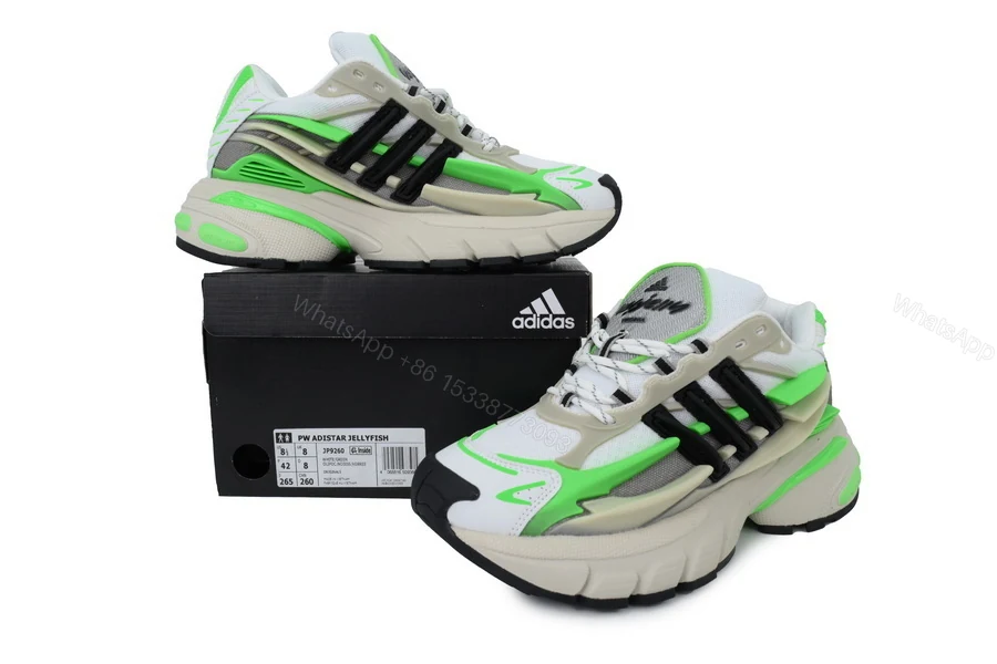View 9 of Pharrell x VIRGINIA x adidas Adistar Jellyfish 'Focus Olive Real Green' JP9260