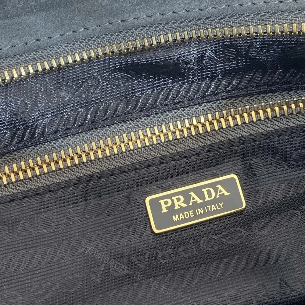 View 9 of 高仿Prada*Bonnie系列1BA426手提單肩包空軍藍小號免檢版