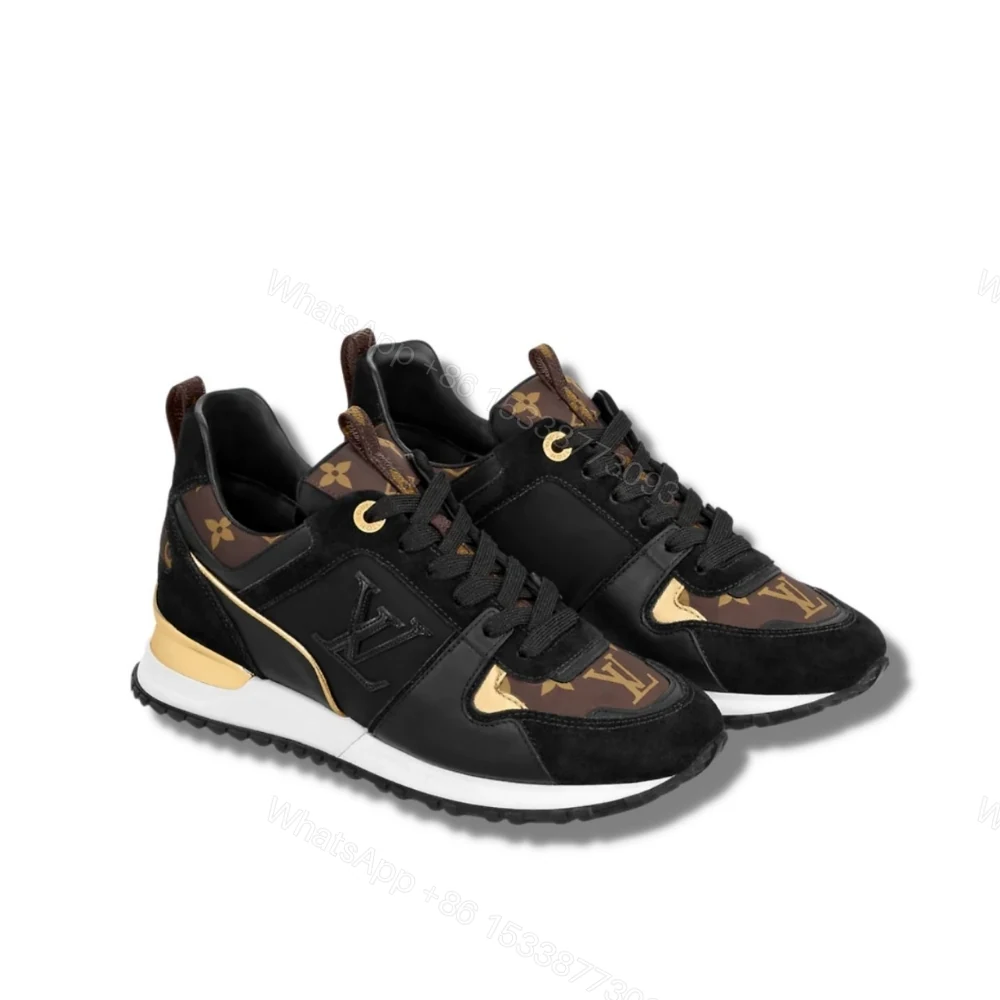 Louis Vuitton Neo Run Away Sneaker Black 1AAP3E — view 1