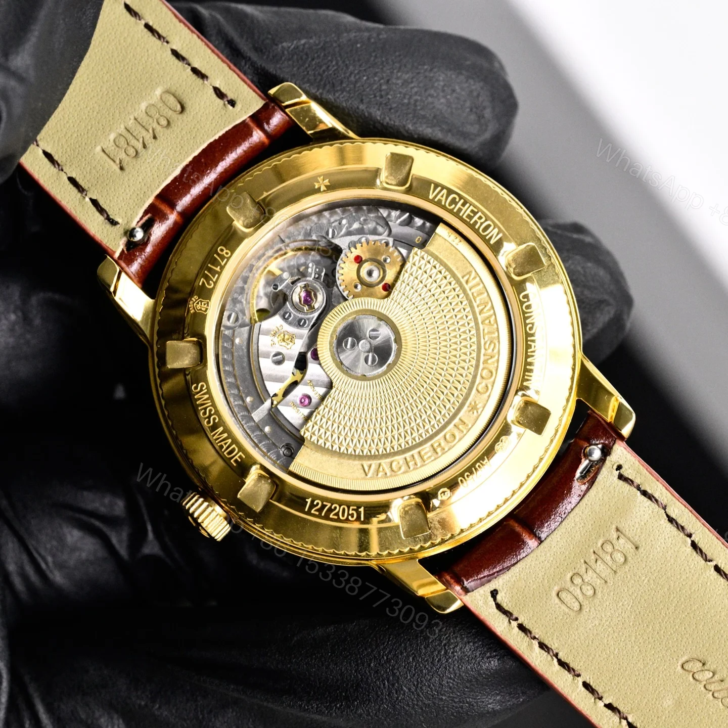 View 9 of Vacheron Constantin Traditionnelle 87172 Automatic Watch VC-87172-000R-9302