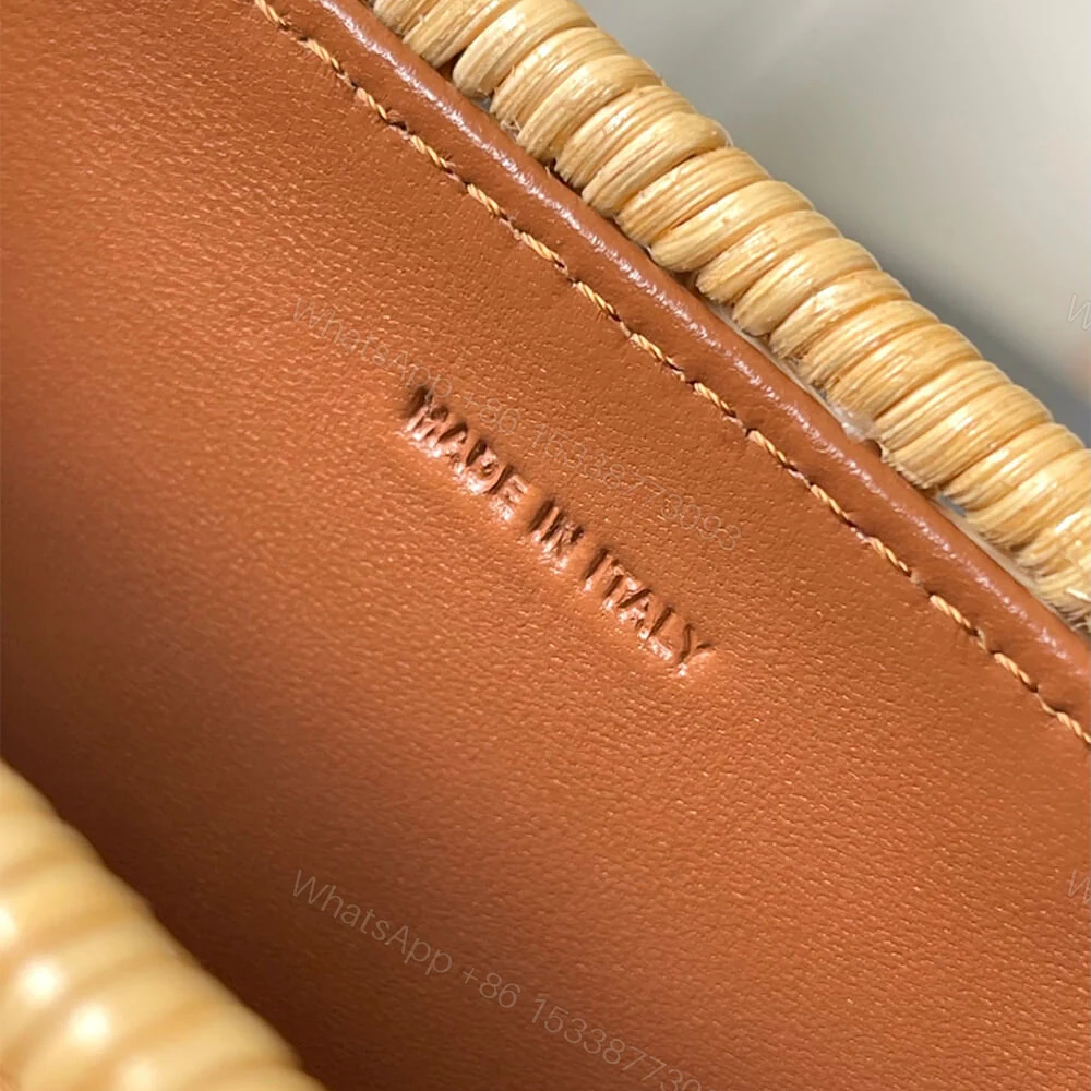 View 7 of CELINE TEEN GARANCE BAG IN WICKER AND NATURAL CALFSKIN