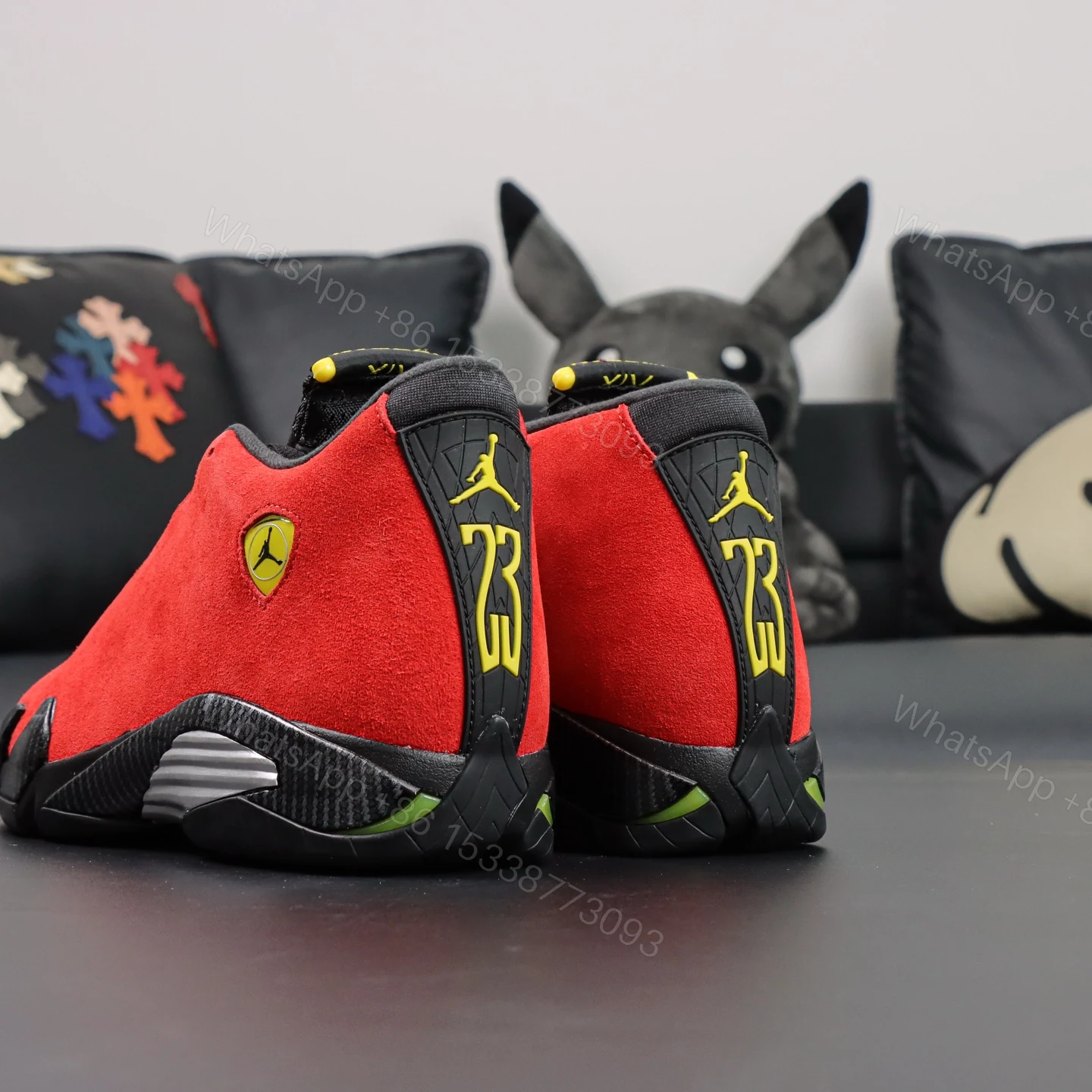 View 5 of Air Jordan 14 Retro Ferrari Reps