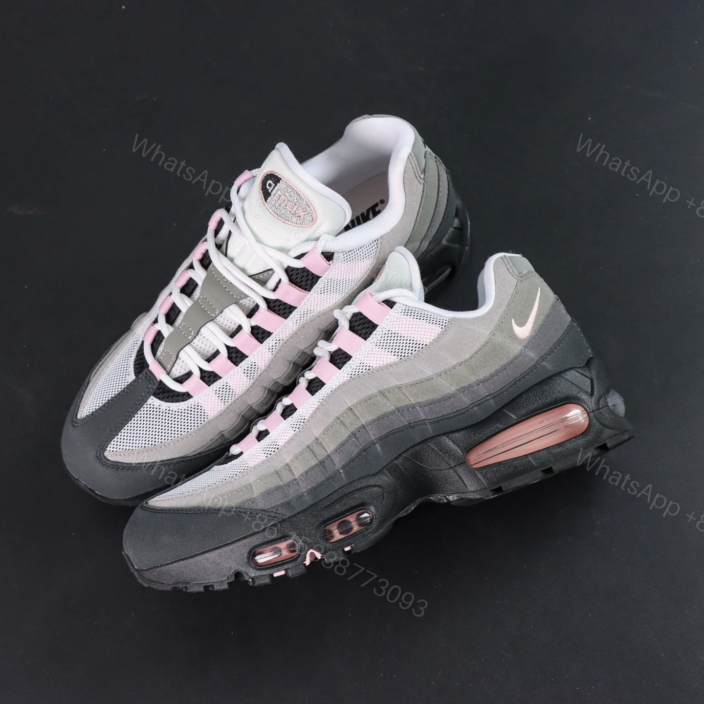 View 8 of Air Max 95 OG Grey Pink