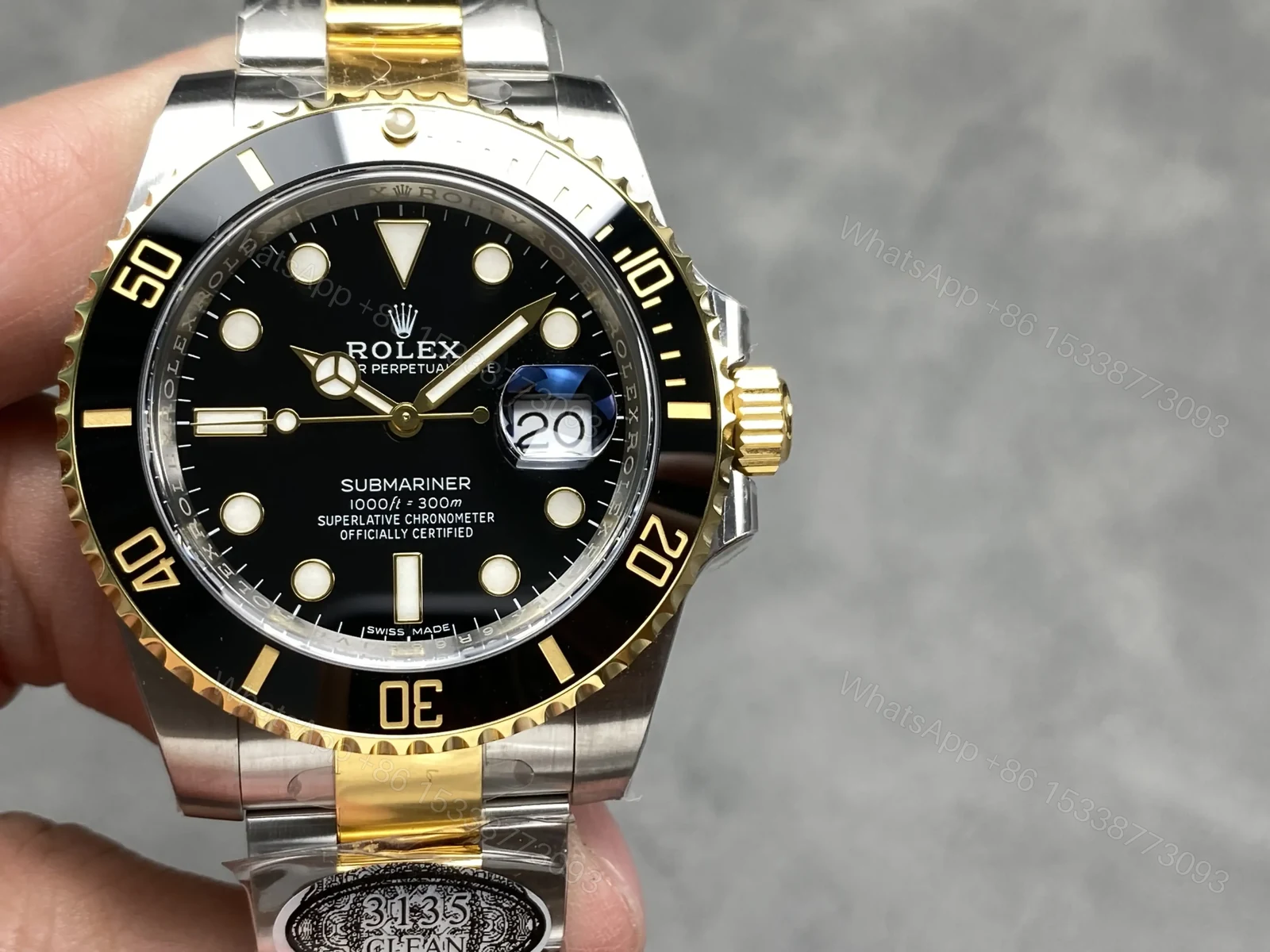 Rolex Submariner 41mm Steel Yellow Gold Oyster Bracelet Premium Edition 126613LN — view 1