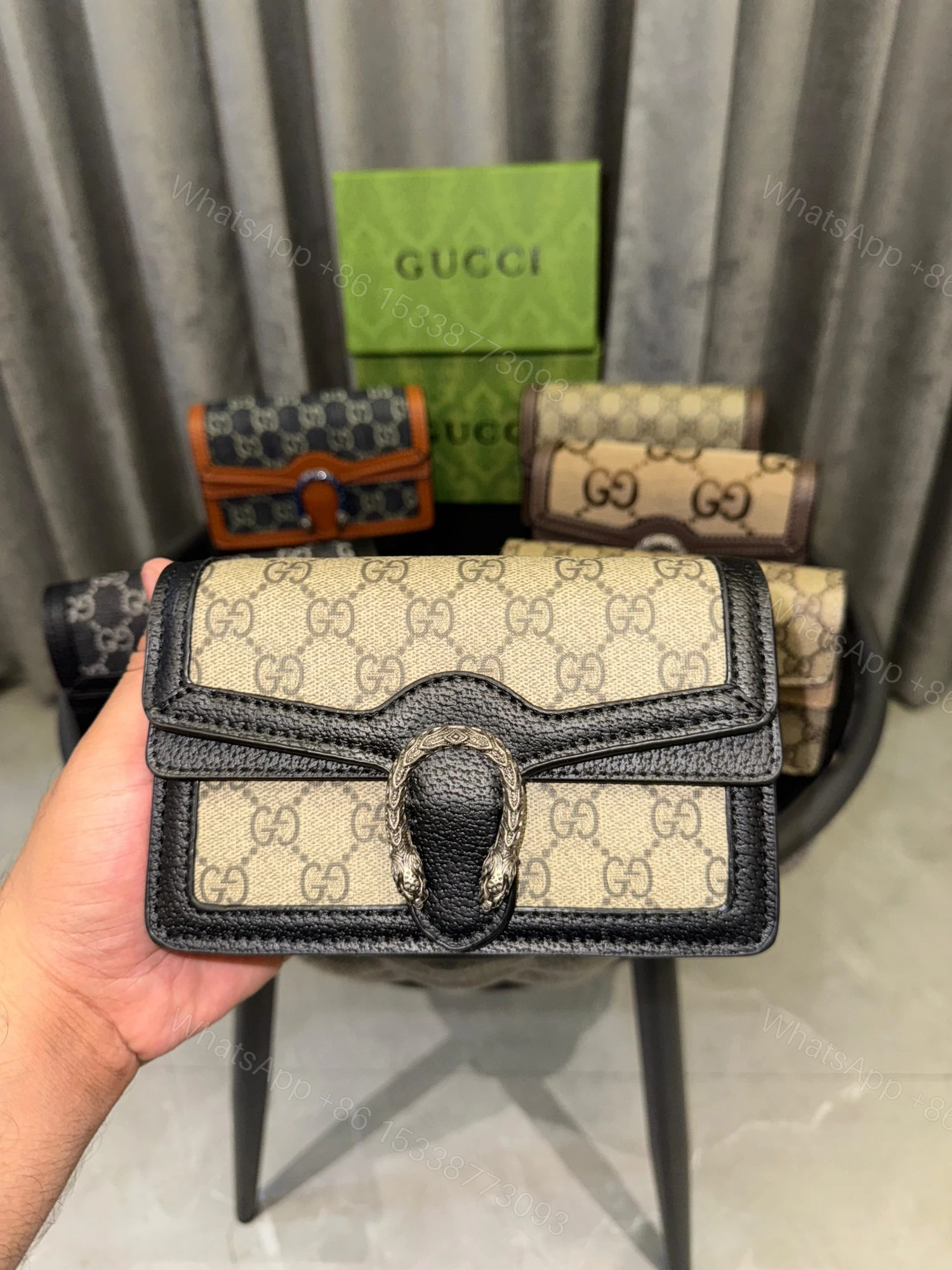 View 5 of FIRST COPY Gucci Dionysus Mini Bag