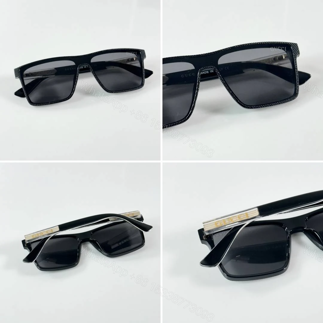 View 2 of First Copy Gucci 2203 Black Sunglasses