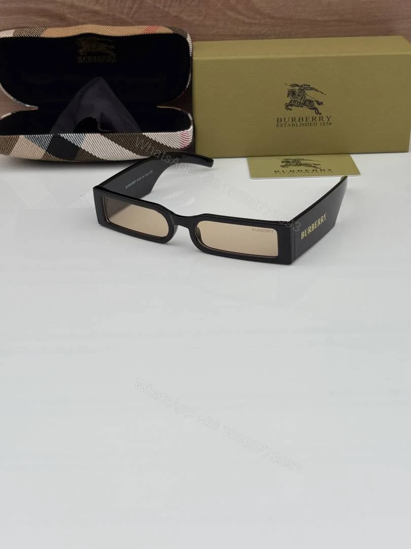 First Copy Burberry 22033 Peach Shades Luxury Designer Sunglasses — view 1