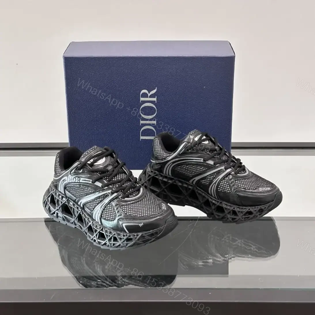 View 2 of DIOR B35 NXXT-SNEAKERS IN BLACK – CD234