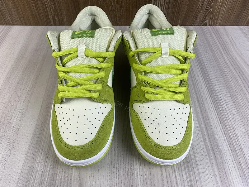 View 10 of Neon Lime Nike-Style Low Sneakers: Bold Comfort