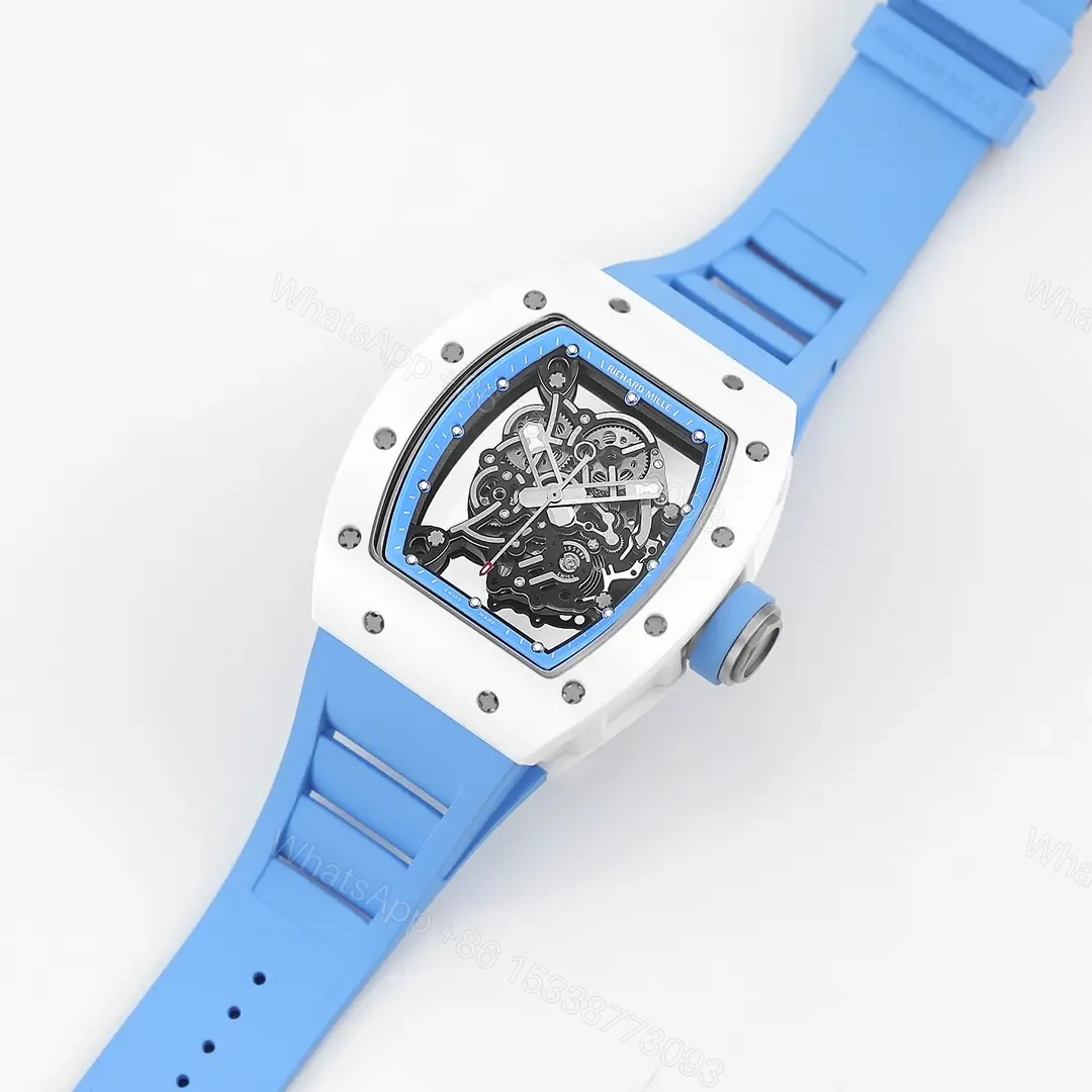 View 4 of JB Factory KU+ KV-V5 White & Blue Ceramic Watch