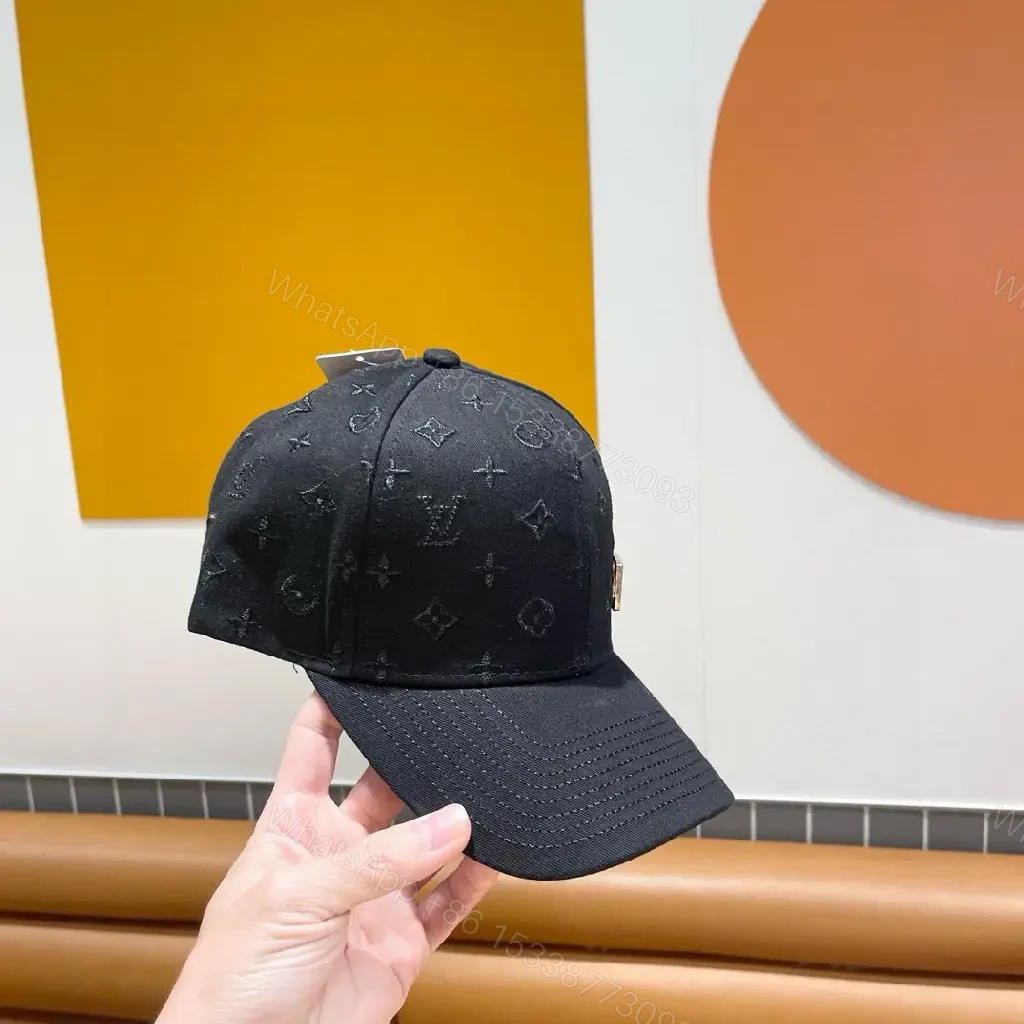 View 9 of Patterned Cap with Subtle Luxe Branding Cap - Textured Monogram, Gold Plaque