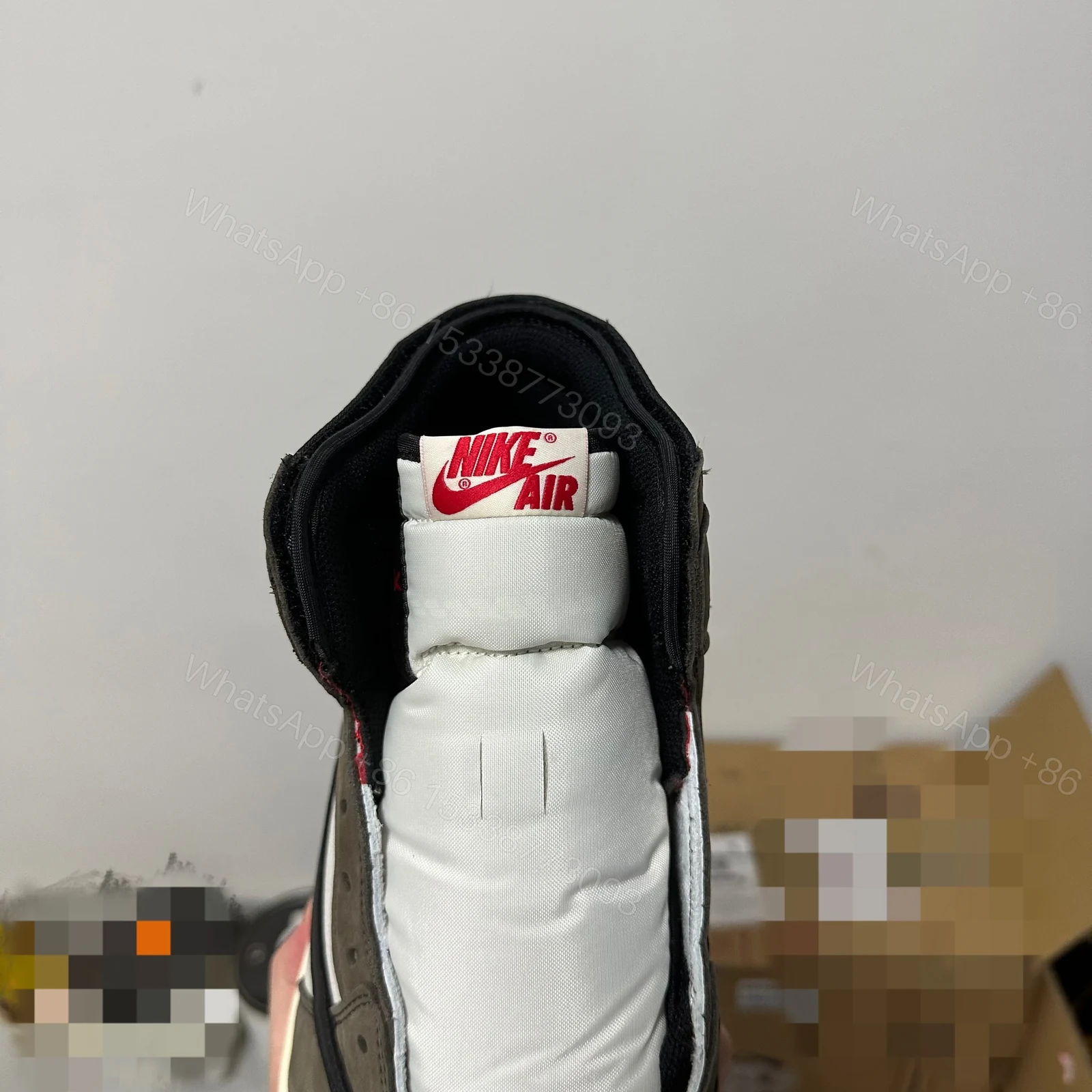 View 8 of Jordan 1 Retro High OG SP Travis Scott Mocha