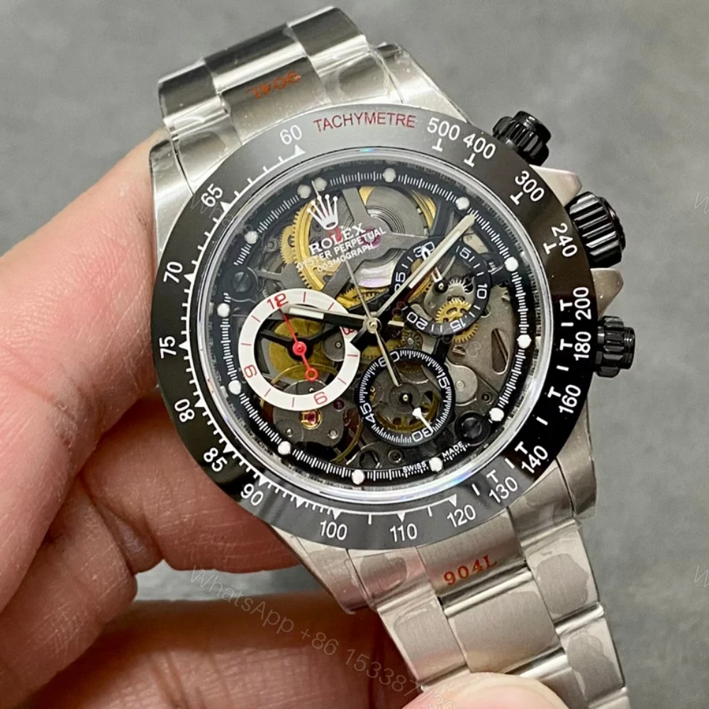 View 3 of Rolex Daytona Juan Pablo Montoya Skeleton Artisans De Geneve