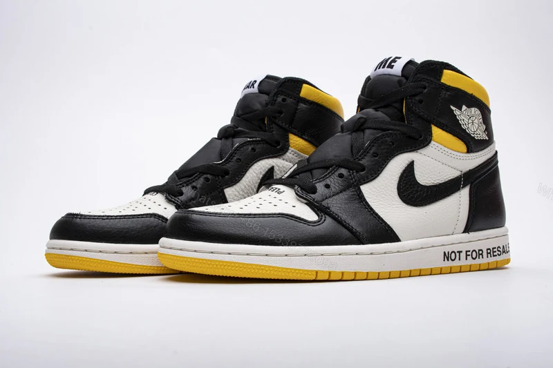 View 3 of Air Jordan 1 Retro High Not for Resale Varsity Maize 861428-107