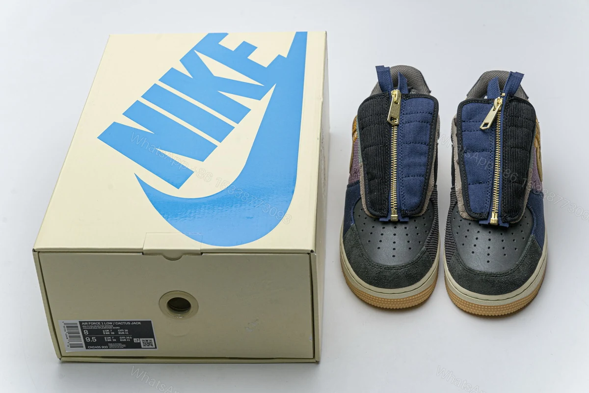 Travis Scott Nike Air Force 1 Low “Cactus Jack CN2405-900 — view 2