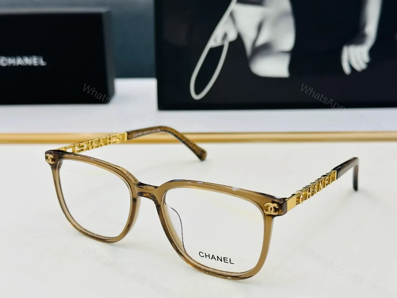 View 8 of Chic Square Eyewear: Luxury Comfort Glasses Without Brand Names