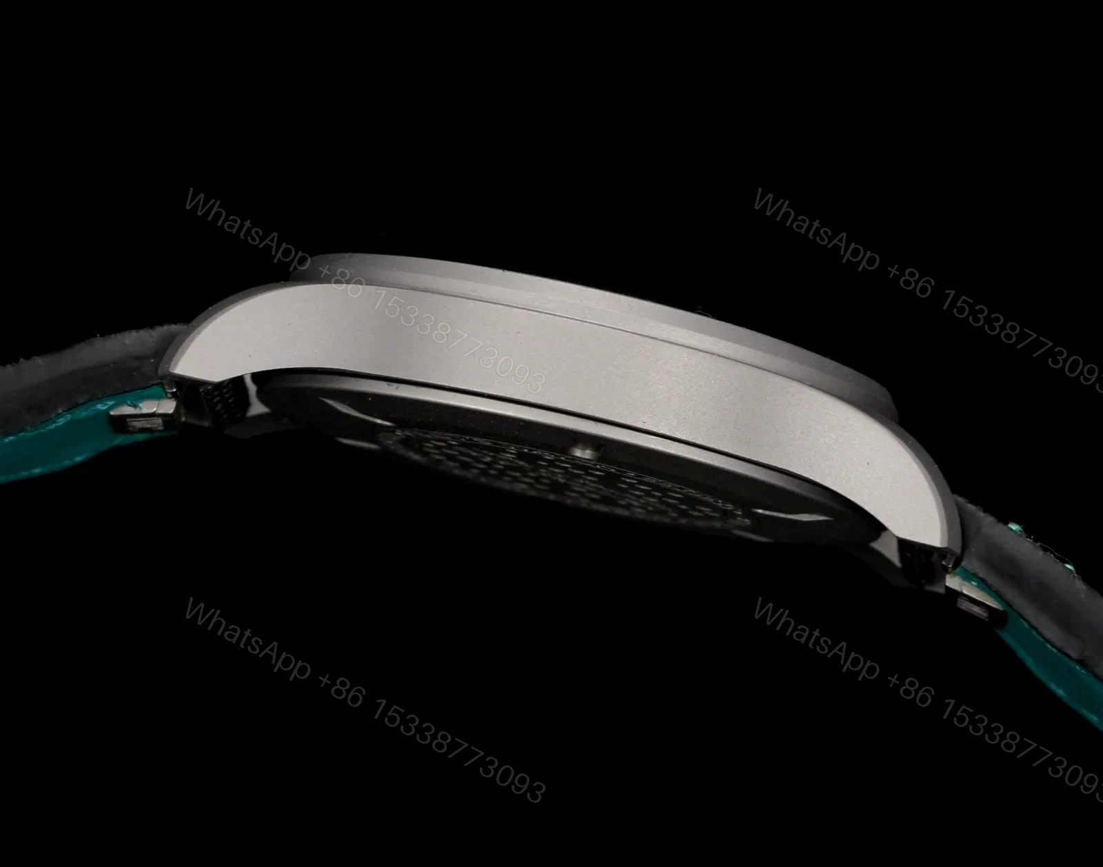 View 7 of IWC Pilot AMG Replica 40MM Premium Black Dial Fabric Strap Edition RG-IWC-PILOT-AMG-40