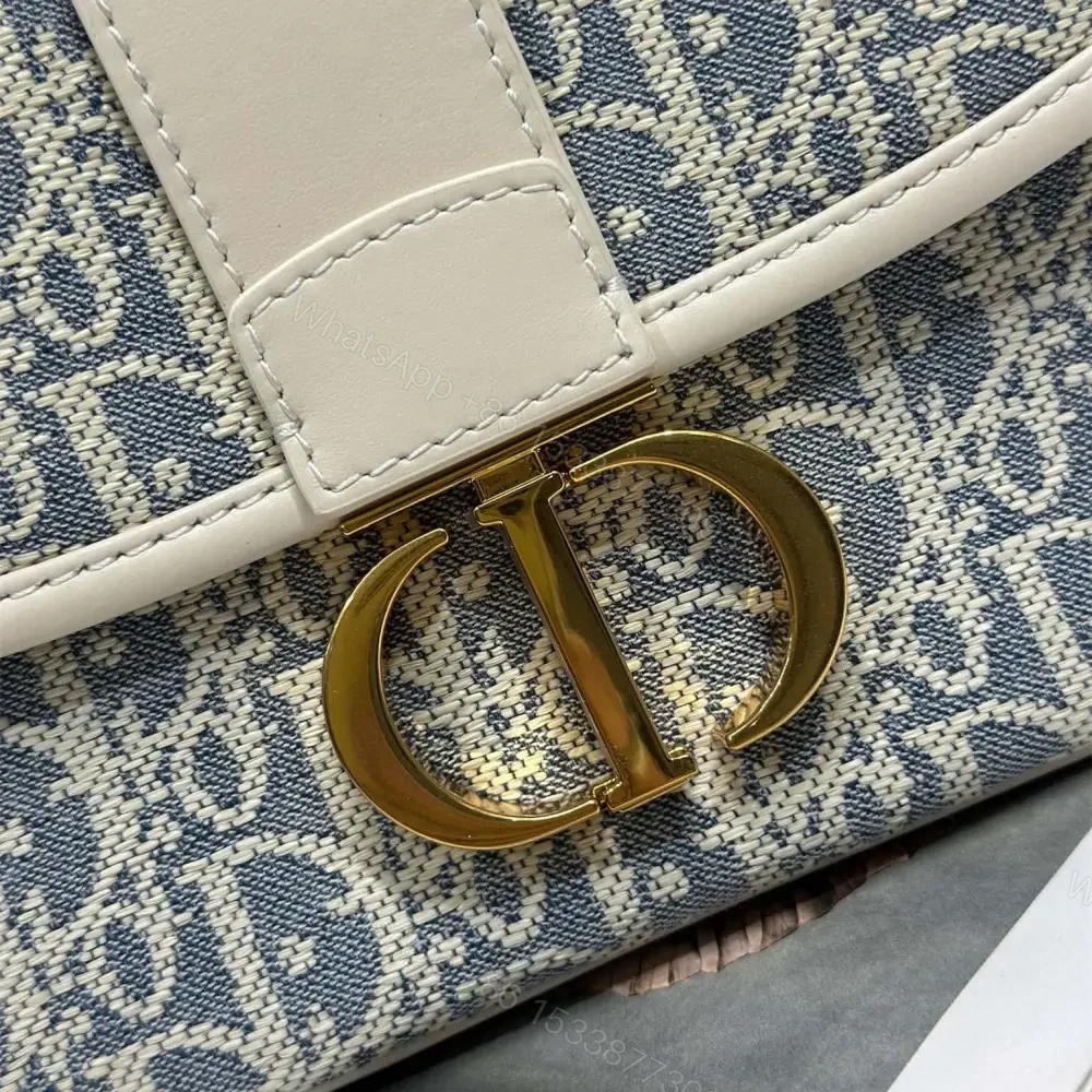 View 4 of 高仿Dior*30Montaigne系列9363M925單肩包白色中號免檢版