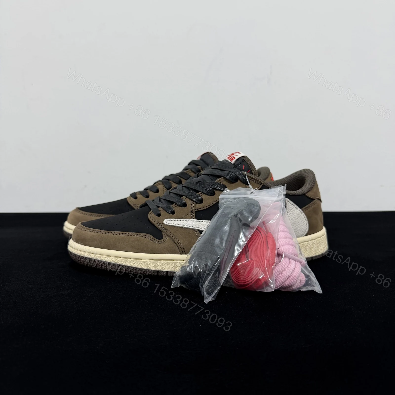 View 7 of Travis Scott x Air Jordan 1 Low Mocha Reps
