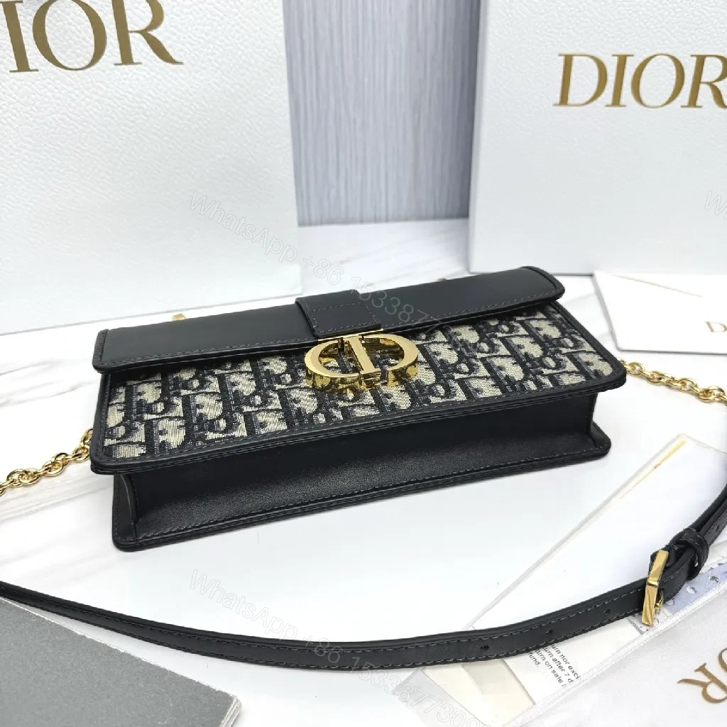 View 6 of Chic Leather Monogram Mini Bag: Structured Luxury