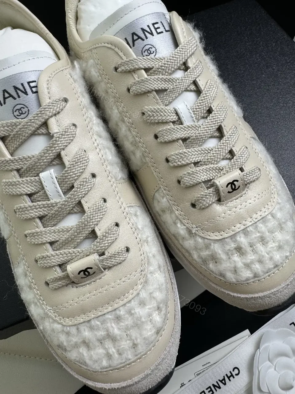 View 9 of Cozy Knit Sneaker: Luxe Texture, All-Day Comfort, High-Top