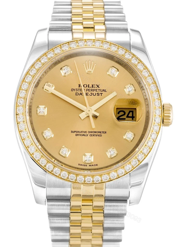 Replica Rolex Datejust Champagne Dial 116243 36mm — view 1