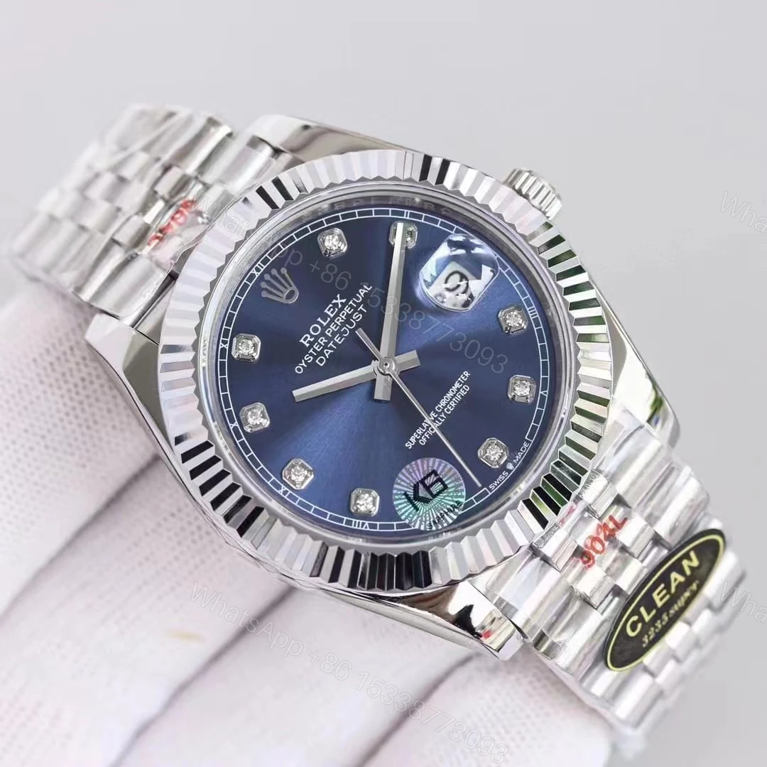 View 3 of Rolex Datejust Navy Blue Watch 41Mm