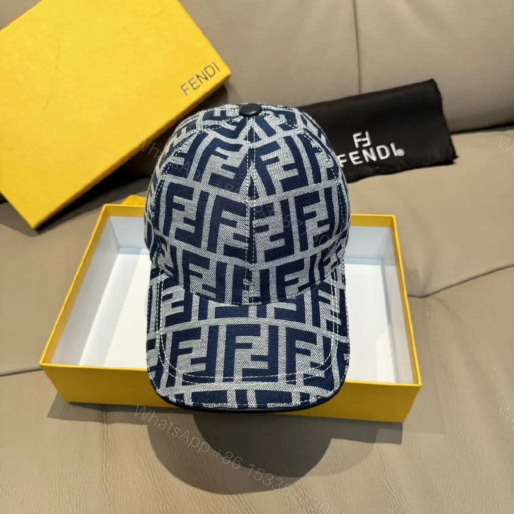 View 6 of Monogram Jacquard Cap: Luxe Streetwear, Structured Comfort