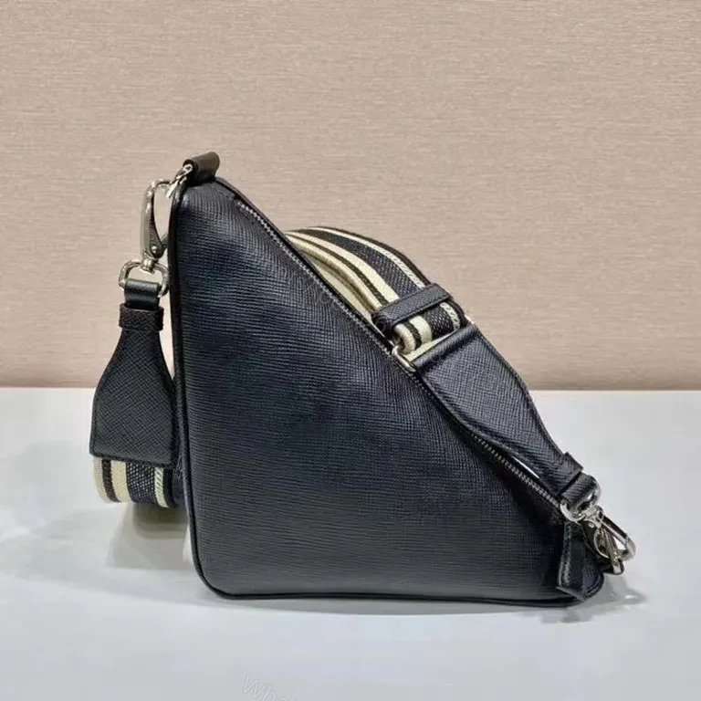 View 4 of Prada Triangle Crossbody: Saffiano Luxe, Everyday Optics