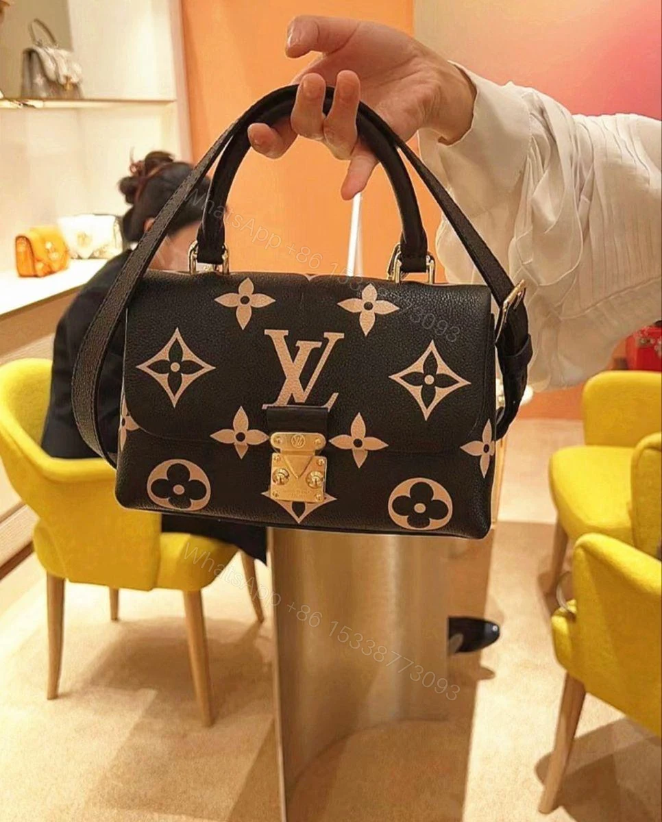 Louis Vuitton Madeleine BB Top Handle Black First Copy | AAA+ Replica Designer Bag — view 1