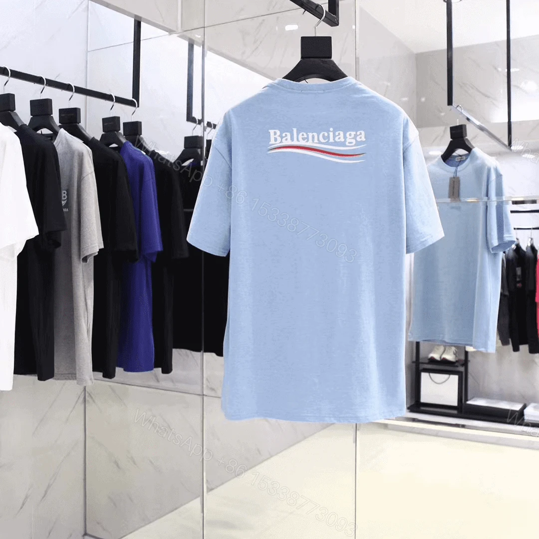 View 7 of BALENCIAGA OVERSIZED LOGO-PRINT SLUB COTTON-JERSEY T-SHIRT – BB36