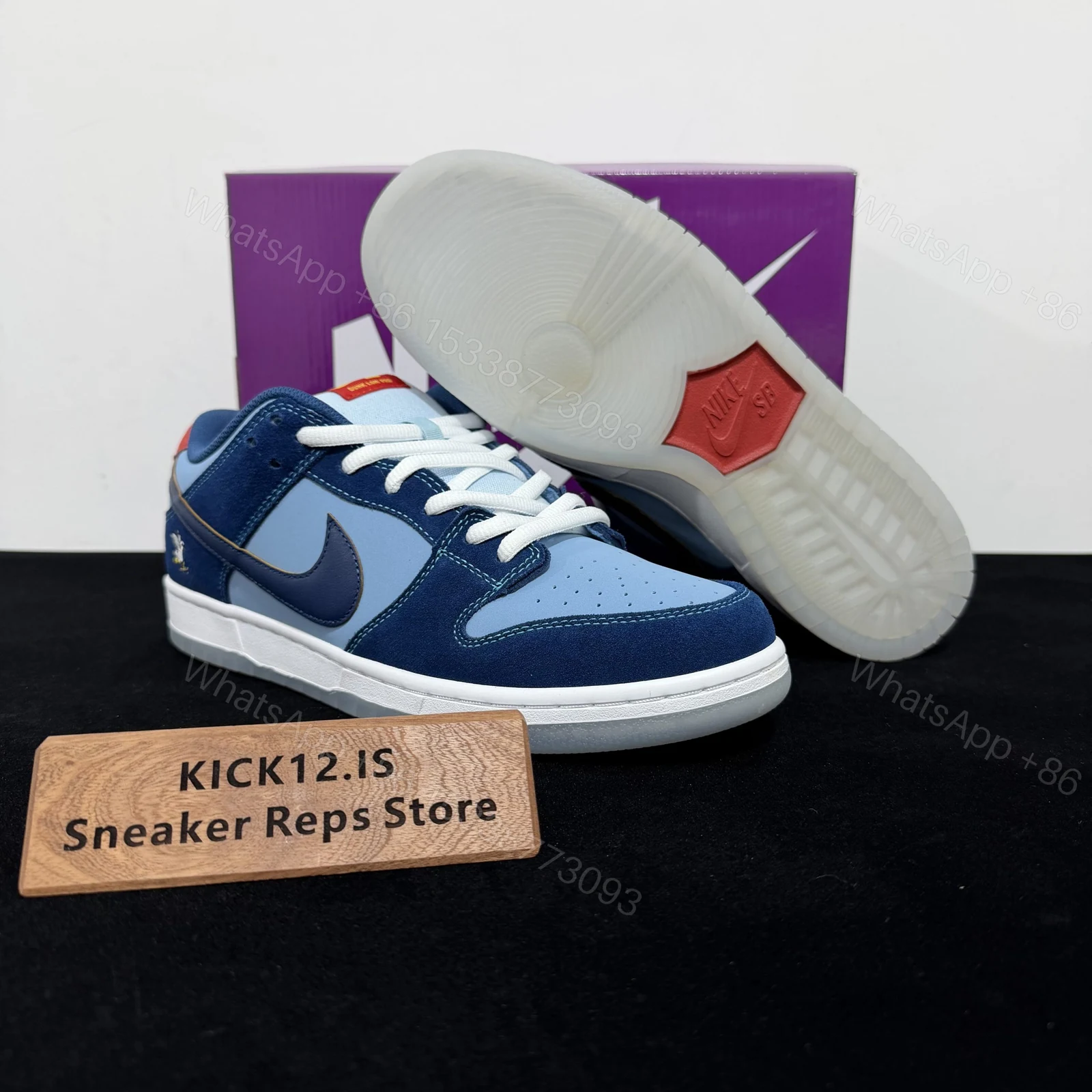 View 3 of Nike SB Dunk Low Pro Why So Sad Reps