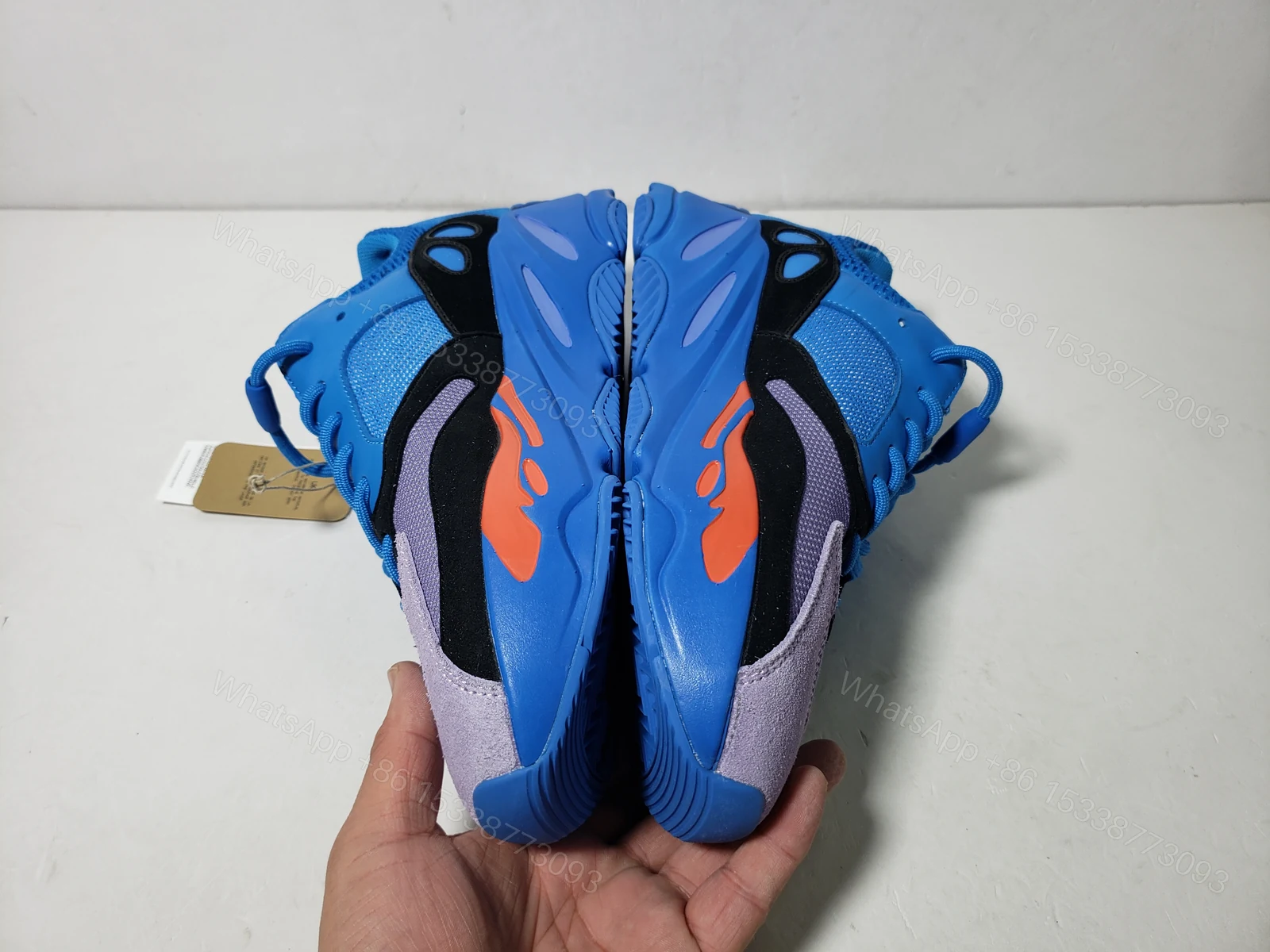 View 4 of adidas Yeezy Boost 700 v2 Hi-Res Blue HP6674