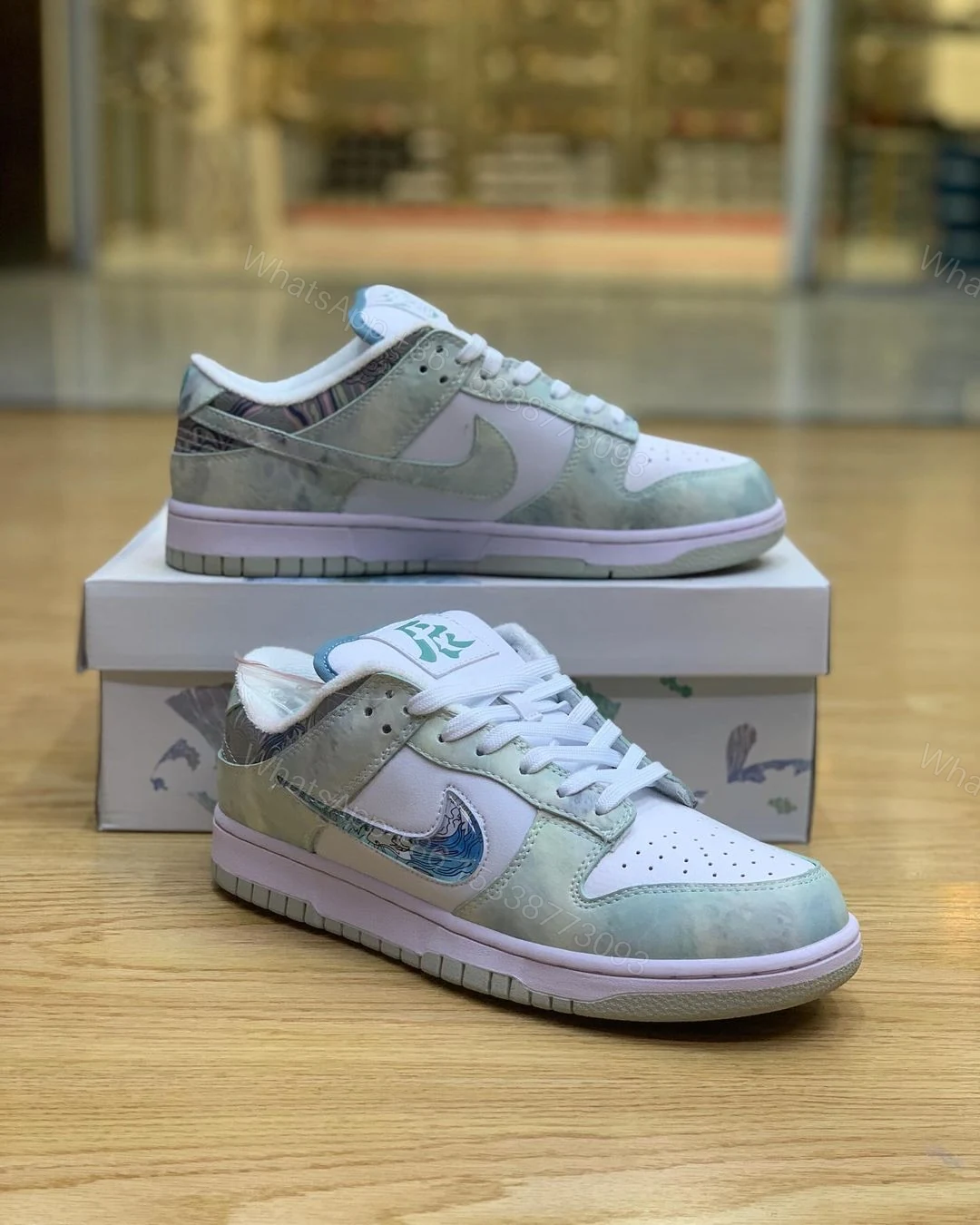 First Copy Nike SB Dunk Chinese Dragon New Year Puppet 2025 — view 1